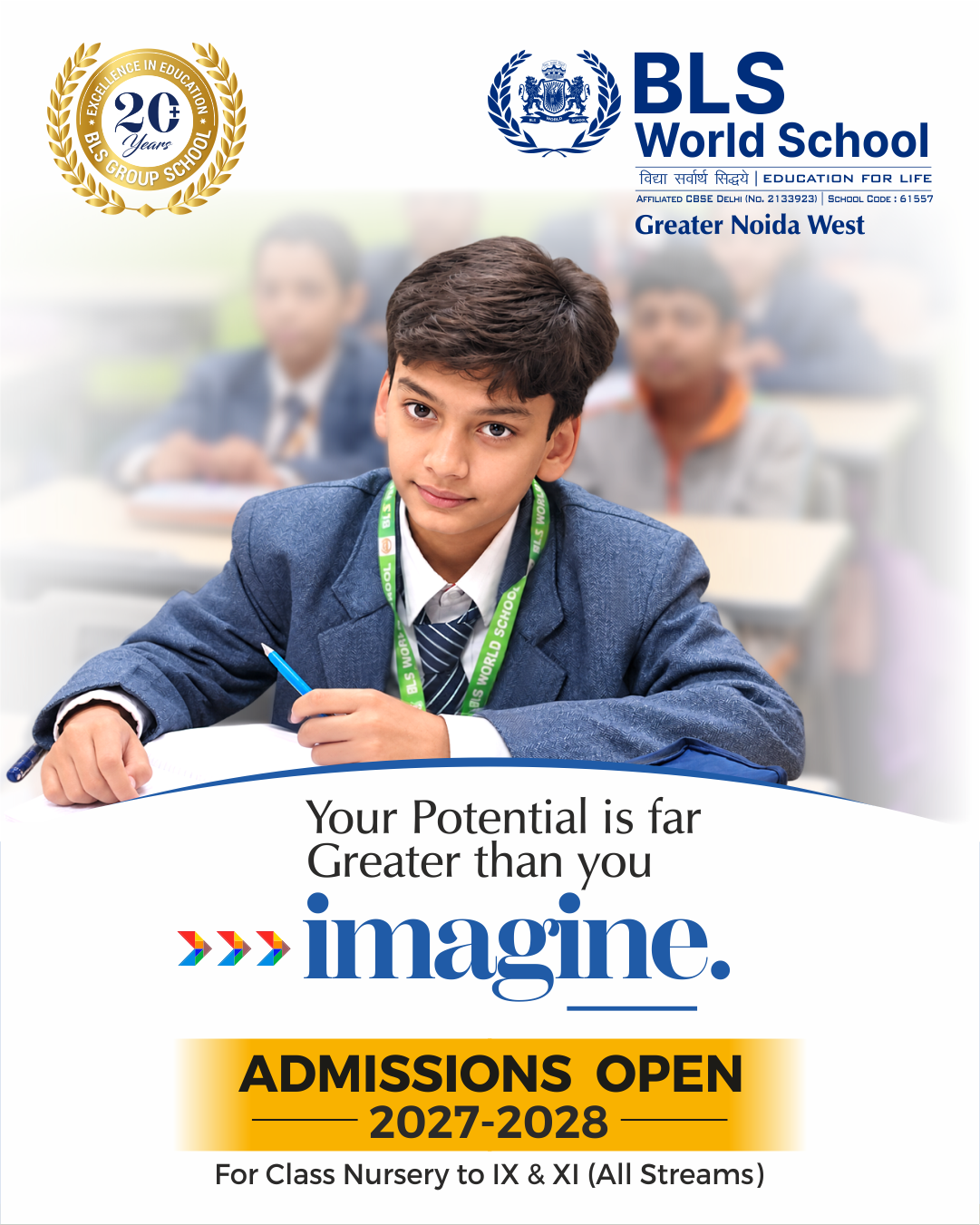 BLS World School Flyer